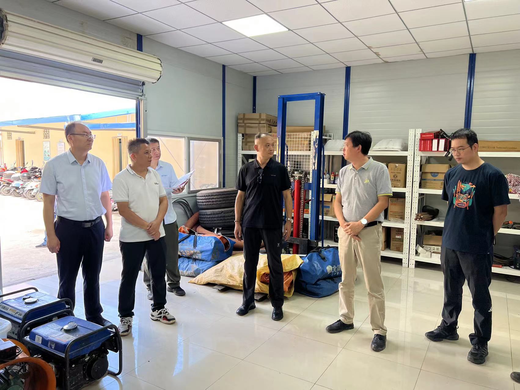 市排水公司開展“龍舟水”、端午節(jié)、中考期間強降雨天氣防御保障措施檢查工作